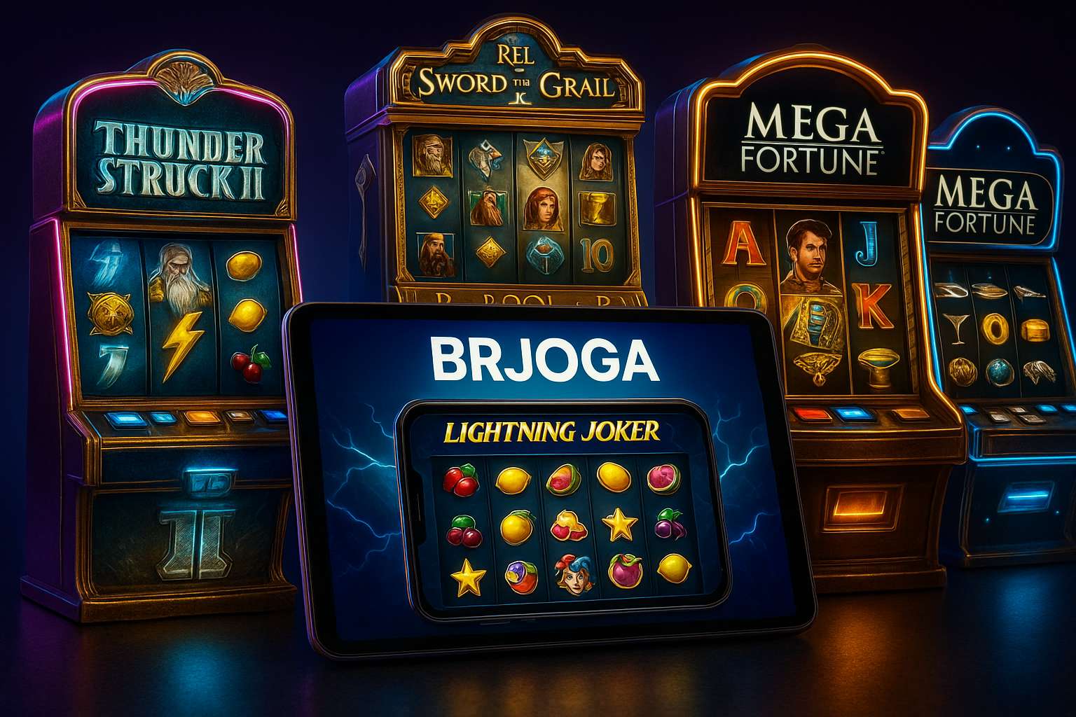 Jogos de Slot no Casino Online BRJOGA