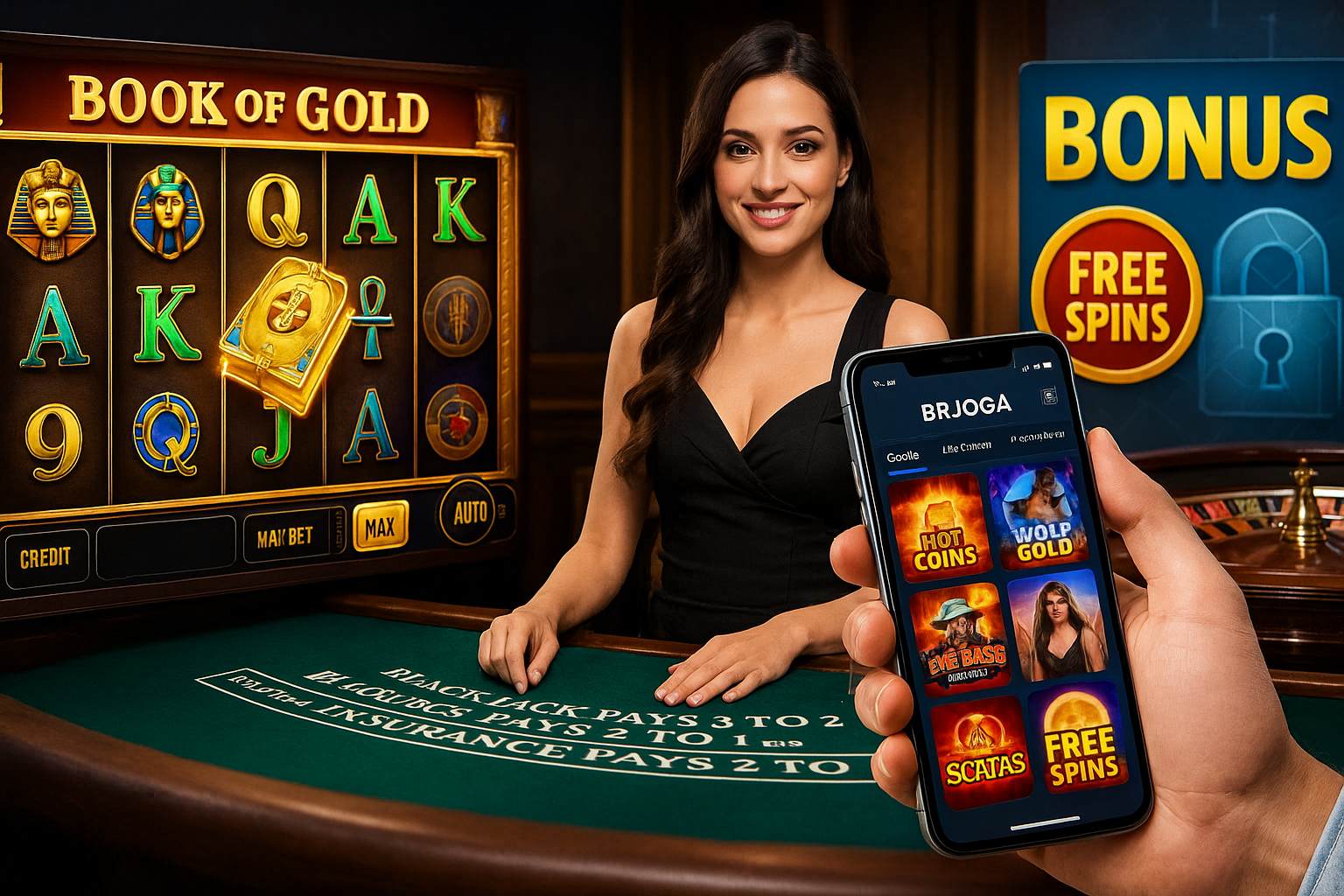 Jogos de cassino online BRJOGA